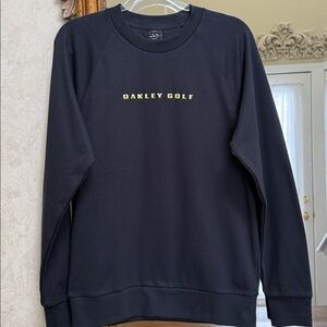 Oakley Golf Black Crewneck Men's sweatshirt. Size S.